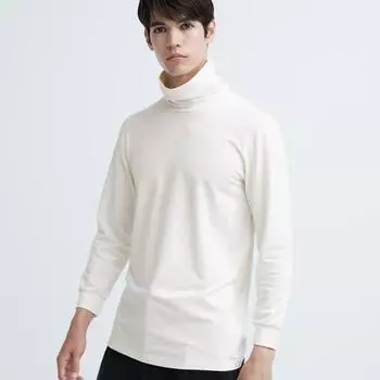ХЛОПКОВАЯ ГОРОДКА UNIQLO JAPAN HEATTECH T ЧРЕЗВЫЧАЙНО ТЕПЛАЯ НОЧНАЯ РУКАВА