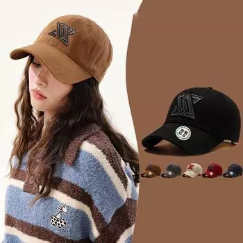 Хлопковая бейсболка, женская весенне-летняя вышивка, солнцезащитная кепка, мужская кепка для гольфа, шляпа для рыбалки, козырек чёрный