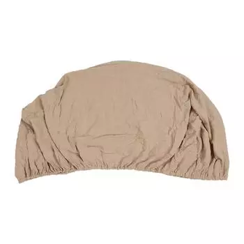 Хлопковая детская простыня Мягкая Дышащая Удобная Простыня на матрас для детской кроватки для мальчиков девочек Пшеничный белый