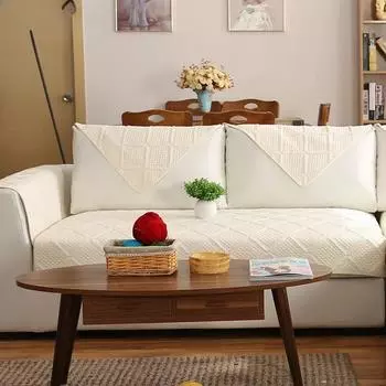 Хлопковая диванная подушка, всесезонная универсальная тканевая ткань, двусторонняя стираная хлопковая простая современная подушка, диванная подушка 70*70