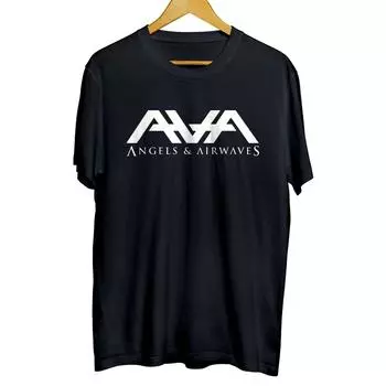 Хлопковая футболка Angels And Airwaves Art Rock Band S