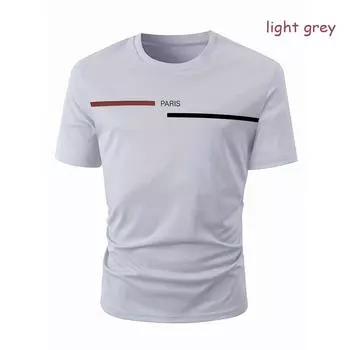 Хлопковая футболка мужская летняя свободная футболка с принтом топы черные принтованные мужские брендовые футболки модная белая футболка повседневная мужская одежда 3XL