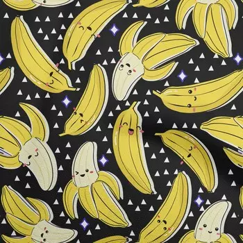 Хлопковая гибкая черная ткань oneOone, азиатская ткань Kawaii для шитья, ремесленная ткань с принтом в ярдах, 40 дюймов 42 Inch Wide - Cotton Cambric розовый