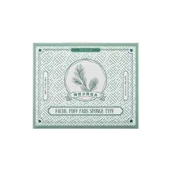 Хлопковая губка Bianco, один предмет, 30 листов. (60 сокращений), Корейская косметика