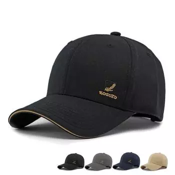 Хлопковая кепка, мужская весенняя солнцезащитная шляпа от солнца, уличная бейсболка, женская шляпа с вышивкой, солнцезащитный козырек, шляпа для рыбалки, козырек чёрный