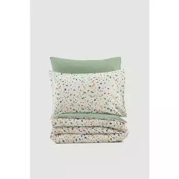 Хлопковая коробка Petite Double Duvet Cover Set Lola Green
