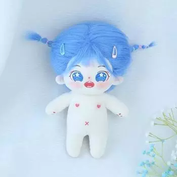 Хлопковая кукла Mochadoll 20 см, Синяя Ирен, кукла без атрибута, популярные игрушки для корейских детей
