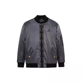 Хлопковая куртка Jordan Logo Детские топы Серый JD2242015GS-002 XL