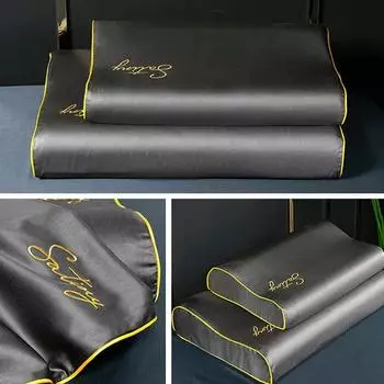 Хлопковая латексная наволочка для семьи, латексная наволочка для спальни, наволочка из пены с эффектом памяти, наволочка 30x50 см/40x60 см 30X50cm синий