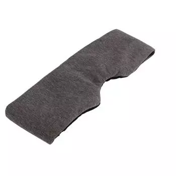 Хлопковая маска для сна Блэкаут Удобная маска для глаз для сна Регулируемая повязка на глаза серый