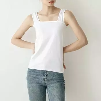 Хлопковая нижняя рубашка внутри женской футболки M чёрный