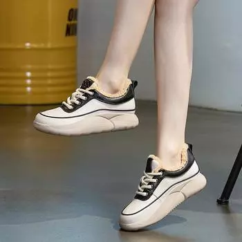 Хлопковая обувь Повседневная студенческая обувь для доски 35 чёрный