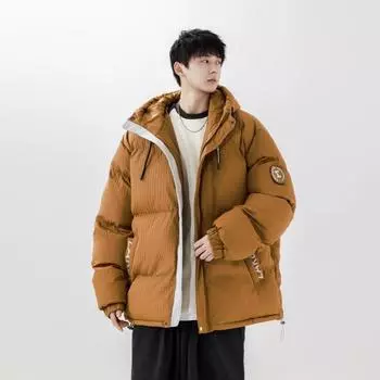 Хлопковая одежда модная новая мужская хлопковая одежда хлопковая одежда большого размера хлопковая одежда хлопковая одежда модная простая эмблема модный бренд M