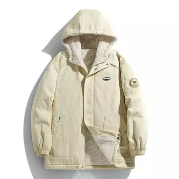 Хлопковая одежда Мужская зимняя утолщенная теплая хлопковая одежда Гонконгские модные мужские куртки Парная модная мужская одежда M