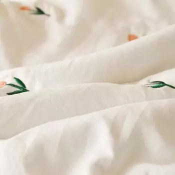 Хлопковая подгонка для матери и ребенка, матрас с вышивкой из соевого волокна, встроенный защитный чехол для матраса 90*190cm