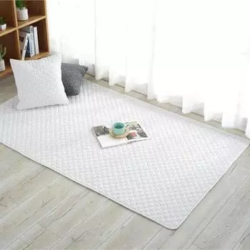Хлопковая подушка для дивана, стеганый ковер, чехол для подушки для гостиной, спальни, цветной текстильный коврик, плед, детский коврик для ползания, коврик для сна 50x50cm 1pcs