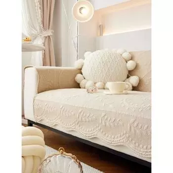 Хлопковая подушка для дивана в стиле ретро, подушка для сиденья, задняя крышка, универсальный четырехсезонный чехол для дивана 70*70cm