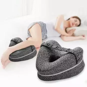 Хлопковая подушка для ног с эффектом памяти тела, домашняя пенопластовая подушка, ортопедическая ортопедическая подушка для сна, ишиас, задний тазобедренный сустав для облегчения боли, подушечка для бедра, подушка для ног