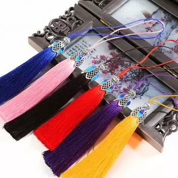 Хлопковая шелковая кисточка с бахромой, подвесная веревка, сделай сам, кисточки с бахромой, подвеска для шитья, изготовления ювелирных изделий