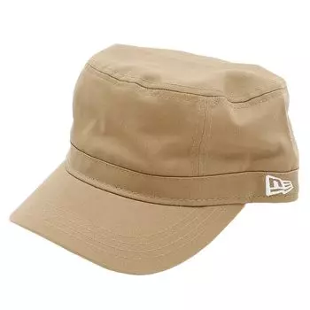 Хлопковая шляпа цвета хаки New Era с белым флагом WM-01 (11135253) - Бежевый/Маленький, Мужской