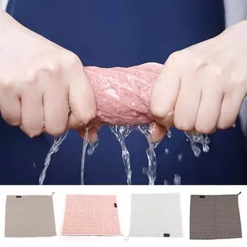 Хлопковая ткань для чистки посуды для кофемашины серый