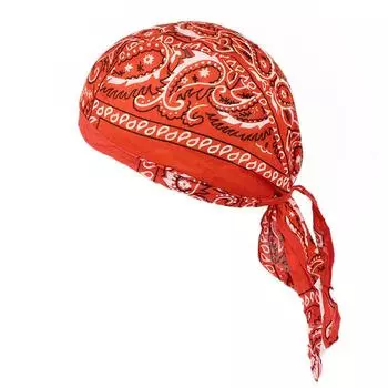 Хлопковая велосипедная пиратская бандана для мужчин и женщин, повязки на голову для велосипеда, пототводящая шапочка, тюрбан для головы в стиле хип-хоп