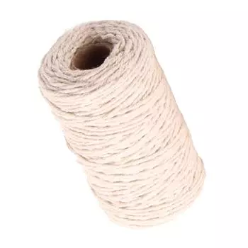 Хлопковая веревка, шпагат, нить, ремесла, изготовление ювелирных изделий, сделай сам, 100 м x 2 мм 100m x 3mm