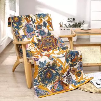 Хлопковое банное полотенце, впитывающее, быстросохнущее, четырехслойное, большое банное полотенце для взрослых, весенне-осенние модели, мягкое, не легко выпадение волос, большое полотенце с запахом 80 * 160cm