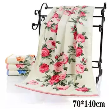 Хлопковое банное полотенце, впитывающее, быстросохнущее, четырехслойное, большое банное полотенце для взрослых, весенне-осенние модели, мягкое, не легко выпадение волос, большое полотенце с запахом 34 * 74 cm