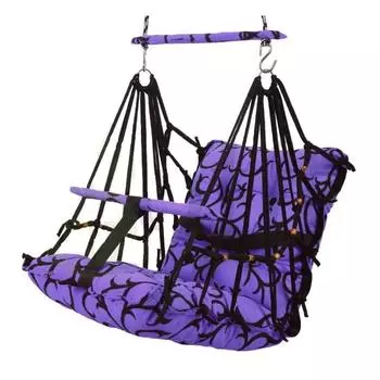 Хлопковое кресло-качалка для детей Детские складные и моющиеся 1-6 лет с ремнем безопасности