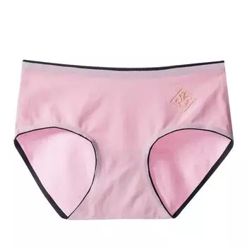 Хлопковое нижнее белье для женщин, нижнее белье в японском стиле, бесшовные и сексуальные, тонкие и дышащие трусы M