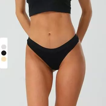 Хлопковое нижнее белье Женские стринги с низкой посадкой Сексуальные невидимые удобные трусы S