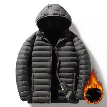 Хлопковое пальто, мужское бархатное зимнее пальто, приталенная куртка из бархатного хлопка, теплое разноцветное пуховое хлопковое пальто L