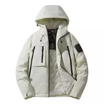 Хлопковое пальто мужское новое зимнее улучшенное графеновое теплое и морозостойкое утолщенное спортивное пальто с капюшоном для мужчин S