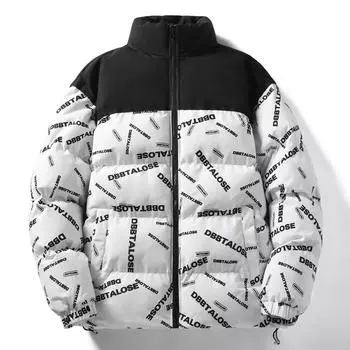 Хлопковое пальто, мужское пальто, осеннее и зимнее утолщенное хлопковое пальто, мужская корейская пуховая куртка M