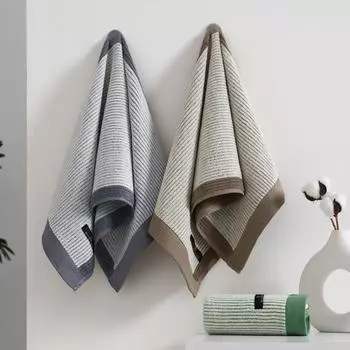 Хлопковое полотенце, банное полотенце, 100% хлопок, хлопковое домашнее полотенце для взрослых пар, утолщенное впитывающее полотенце для ванны, удобные текстильные полотенца для дома 35*75cm