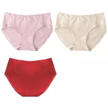 Хлопковое женское нижнее белье для девочек, комбинированное кружевное бесследное белье из трех предметов, удобные дышащие треугольные брюки на большом каблуке M