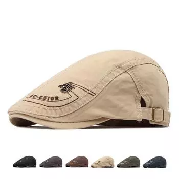 Хлопковые береты, мужские кепки газетчика, весенне-летние береты в британском стиле в стиле ретро, кепки в стиле Гэтсби, шляпы художников, шляпа плюща для водителя, плоские кепки 55-60cm кофейный