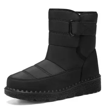 Хлопковые ботинки Женская обувь Утепленные высокие ботинки Легкие хлопковые ботинки Теплые зимние ботинки 35