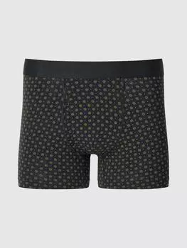 Хлопковые боксеры-брифы Uniqlo с принтом 09 BLACK/MEN S