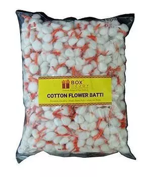 Хлопковые фитиля для свечей (1000 шт), Cotton Wicks, Box2Joy 20 x 20 x 4.5 Centimeters белый