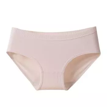 Хлопковые модные трусы, бесшовное дышащее милое женское нижнее белье, удобное и эластичное нижнее белье M