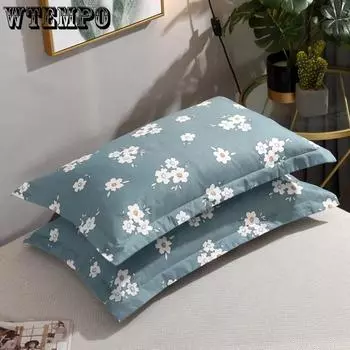 Хлопковые наволочки, большие одинарные и двойные наволочки, наволочки для студенческих общежитий, универсальные чехлы на четыре сезона