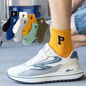 Хлопковые носки, дезодорирующие спортивные носки, мужские носки из чистого хлопка Zhuji, короткие носки, мужские носки из хлопка для мужчин One Size