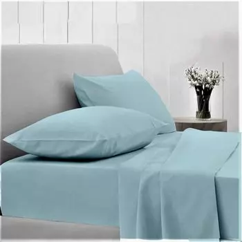 Хлопковые простыни Giza для 4 компьютеров — подходят для матраса с глубоким карманом до 45,72 см — Комплект хлопкового постельного белья Giza — Простыни Giza — гостиничное качество премиум-класса, 4 предмета Twin белый