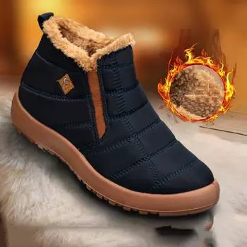 Хлопковые сапоги 2021 года, зимние новые хлопковые туфли, плюшевые теплые большие женские туфли, женские зимние сапоги для отдыха 41 красный