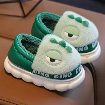 Хлопковые тапочки для девочек, милые тапочки с героями мультфильмов, осень и зима 24/25