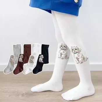 Хлопковые узкие леггинсы для девочек, весенне-осенние и зимние нижние брюки S