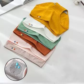 Хлопковые женские трусики, женские трусы с низкой талией, дышащие хлопковые плавки, трусы большого размера XL белый