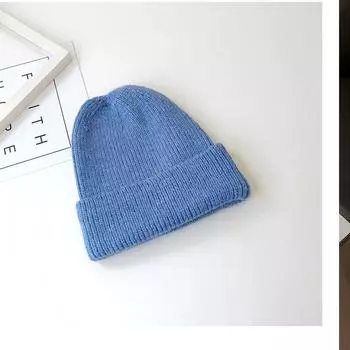 Хлопковые зимние шапки для женщин Новые шапочки Вязаная флуоресцентная шапка для девочек Осенние женские шапки-бини Теплые шапки Bonne коричневый